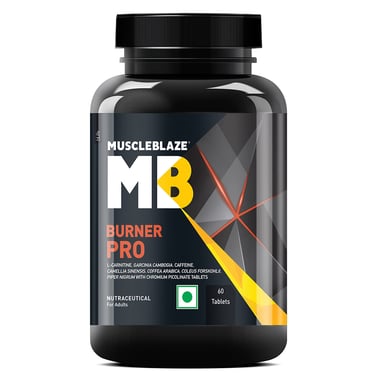MuscleBlaze MB Fat Burner PRO, 60 tablet(s) Unflavoured