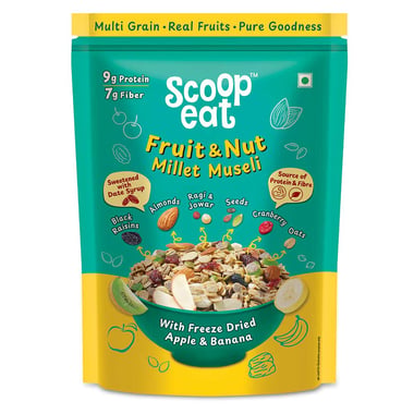 Scoopeat Millet Muesli,  750 g  Fruit & Nut 