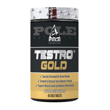 Pole Nutrition Testro Gold, 60 tablet(s) Unflavoured
