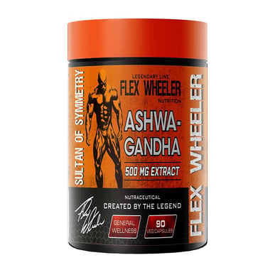 Flex Wheeler Nutrition Ashwagandha 500mg,  90 veggie capsule(s) 