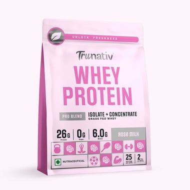 TruNativ Pro Blend Whey Protein, 2 lb Rose Milk