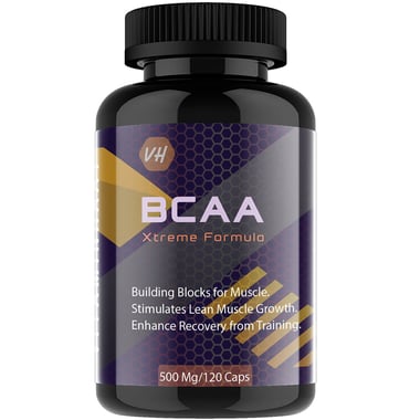Vitaminhaat BCAA Xtreme Formula, 120 capsules 30 Servings Unflavoured