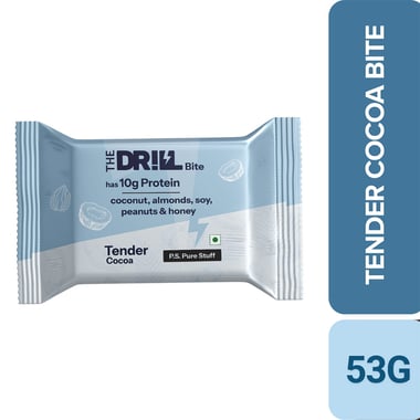 The Drill Protein Bite 10g Protein, 6 bar(s) Tender Cocoa