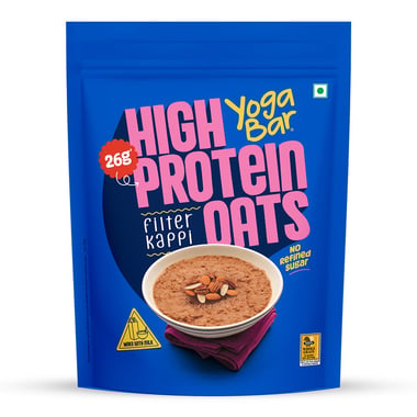 Yogabar 26g High Protein Oats,  1 kg  Filter Kappi 