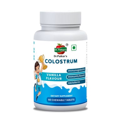 Dr. Patkar's Colostrum Vanilla, 60 chewable tablet(s)