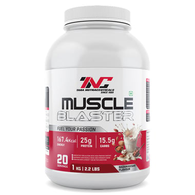 Tara Nutraceuticals Muscle Blaster, 2.2 lb Badam Kesar