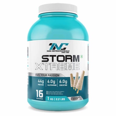 Tara Nutraceuticals Storm Xtreme,  2.2 lb  Malai Kulfi 