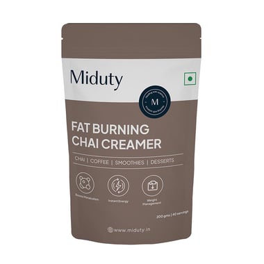 Miduty Fat Burning Chai Creamer, 200 g Unflavoured