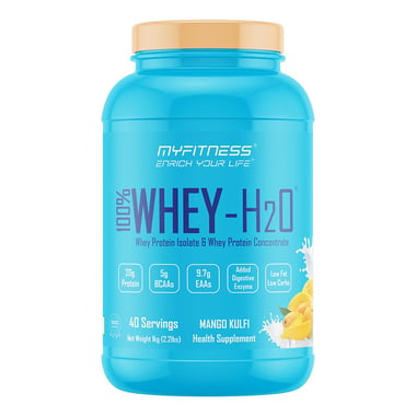 Myfitness By Paradise 100% WHEY-H2O Protein Isolate,  2.2 lb  Mango Kulfi 
