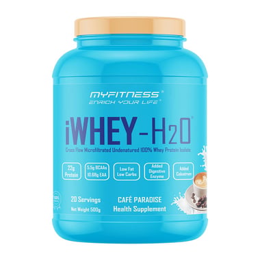 Myfitness By Paradise iWHEY- H2O, 1.1 lb Cafe Paradise