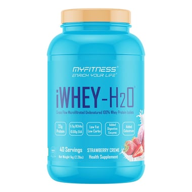 Myfitness By Paradise iWHEY- H2O, 2.2 lb Strawberry Creme