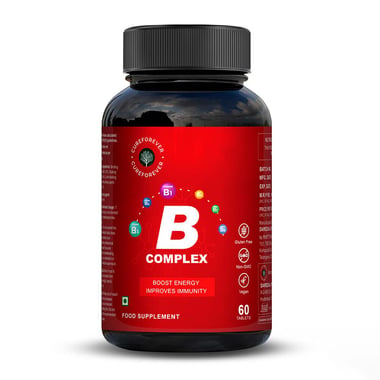 CUREFOREVER B Complex with Biotin 40mcg, 60 tablet(s) Unflavoured
