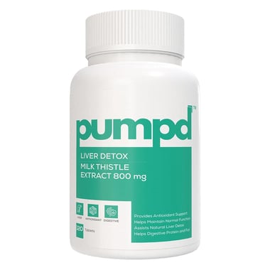 Pumpd Milk Thistle Extract 800 mg, 120 tablet(s)