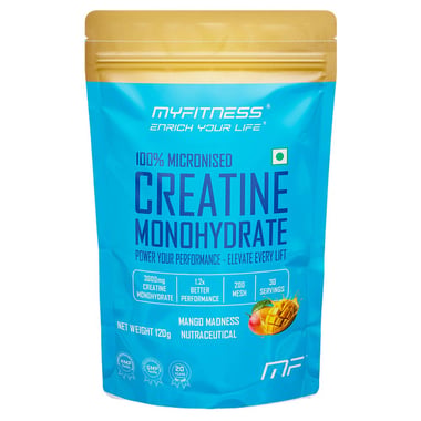 Myfitness By Paradise 100% Micronised Creatine Monohydrate, Mango Madness 0.26 lb