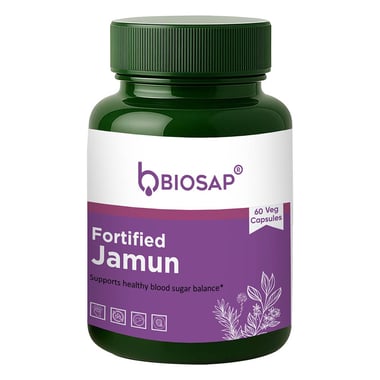 BIOSAP Fortified Jamun,  60 veggie capsule(s) 