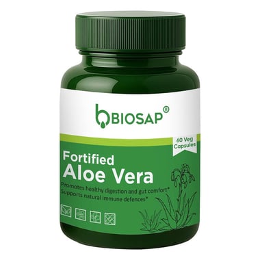BIOSAP Fortified Aloe Vera, 60 veggie capsule(s)