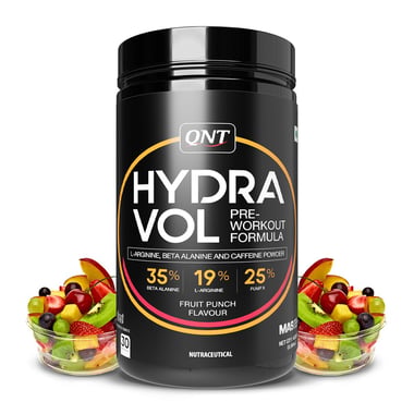 QNT Hydra Vol Pre Workout Formula,  0.88 lb  Fruit Punch 