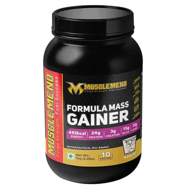 Musclemend Formula Mass Gainer,  2.2 lb  Kulfi 