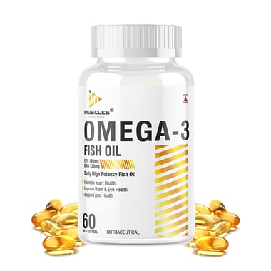 iMuscles Nutrition Omega-3 Fish Oil,  60 softgels 