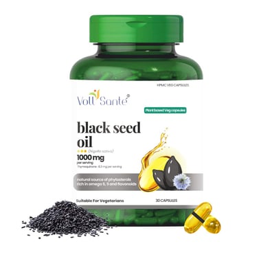 Voll Sante Black Seed Oil 1000mg, 30 capsules