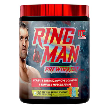 Muscle Club Ring Man Pre-Workout, 0.31 lb Russian Bear Candy