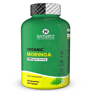 Naturyz Organic Moringa 1200mg, 60 tablet(s)