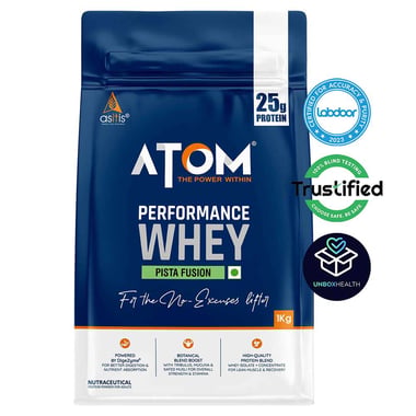 AS-IT-IS Nutrition ATOM Performance Whey, 2.2 lb Pista Fusion