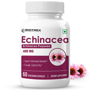 Biotrex Echinacea 400mg,  60 veggie capsule(s) 