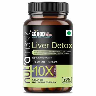 NutraMarck Liver Detox 10X, 90 capsules