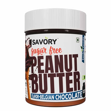 Savory Sugar Free Peanut Butter, 200 g Belgian Chocolate