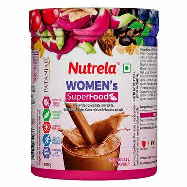 Nutrela Women's Superfood, Chocolate 400 g