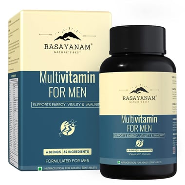 Rasayanam Multivitamin for Men, 30 tablet(s) Unflavoured