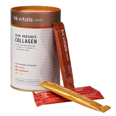 HealthKart HK Vitals Skin Radiance Collagen, 21 Piece(s)/Pack Multi Flavour