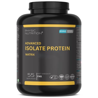 Physic Nutrition Advanced Isolate Protein Matrix,  4.4 lb  Coffee 