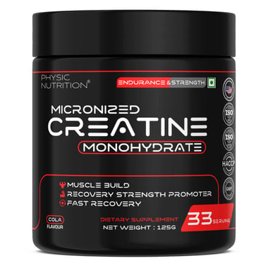 Physic Nutrition Micronized Creatine Monohydrate, Cola 0.275 lb