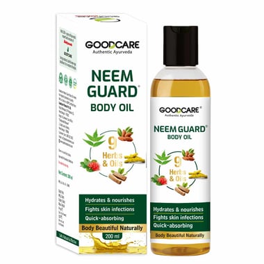 Goodcare Neem Guard Body Oil,  200 ml  for All Skin Types 