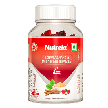 Nutrela Ashwagandha & Melatonin, 30 gummies