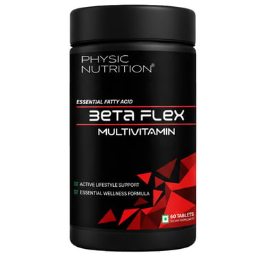Physic Nutrition Beta Flex Multivitamin,  60 tablet(s)  Unflavoured 