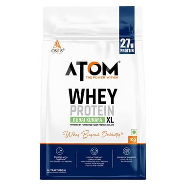 AS-IT-IS Nutrition ATOM Whey Protein XL, 2.2 lb Dubai Kunafa