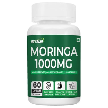 NutriJa Moringa 1000mg, 60 capsules