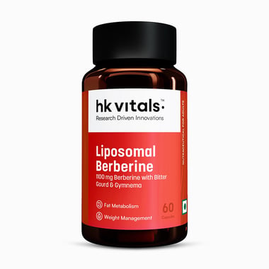 HealthKart HK Vitals Liposomal Berberine,  60 capsules 