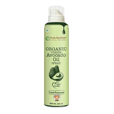 Pure Nutrition Organic Virgin Avocado Oil Spray,  200 ml 