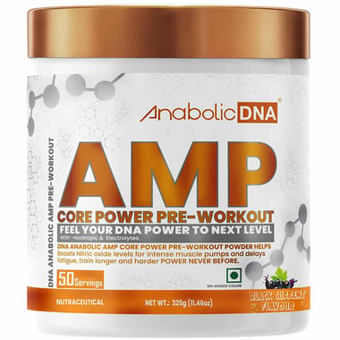 Anabolic DNA AMP Core Power Pre-Workout, 0.716 lb Black Current
