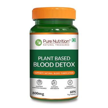 Pure Nutrition Plant Based Blood Detox, 60 veggie capsule(s)