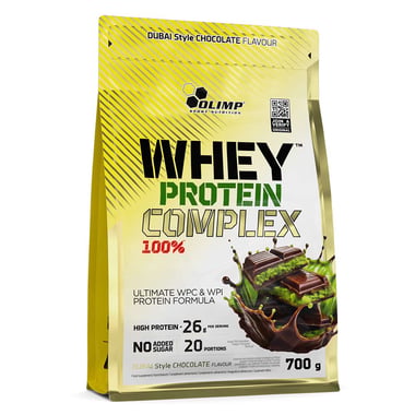 Olimp Whey Protein Complex 100%, 1.54 lb Dubai Style Chocolate
