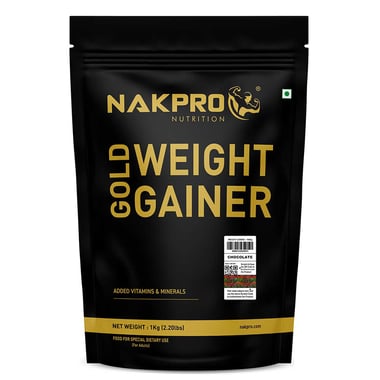 Nakpro Gold Weight Gainer, 2.2 lb Chocolate