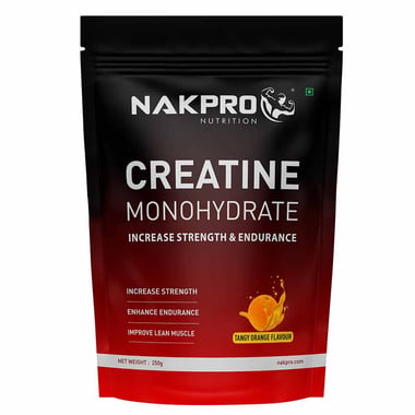 Nakpro Creatine Monohydrate,  Tangy Orange  0.55 lb 
