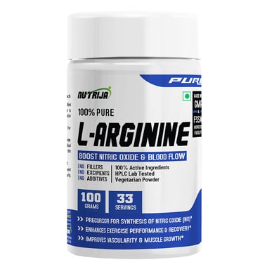 NutriJa L-Arginine, 0.22 lb