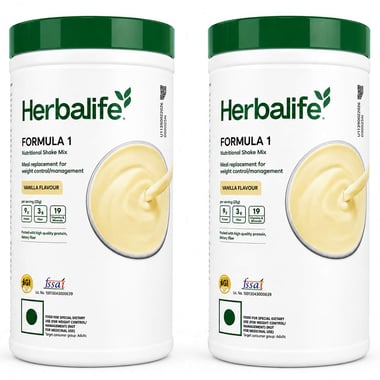 Herbalife Formula 1 Nutritional Shake Mix (Pack of 2),  0.5 kg  French Vanilla 