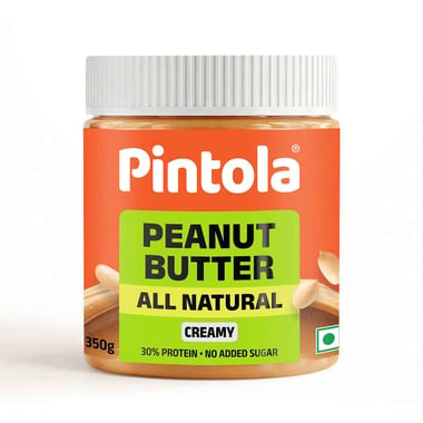 Pintola All Natural Peanut Butter, 0.350 kg Creamy